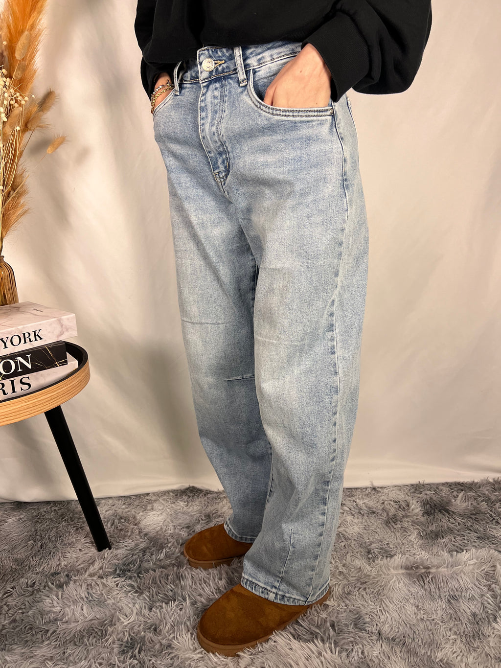 Jeans ballon chiaro