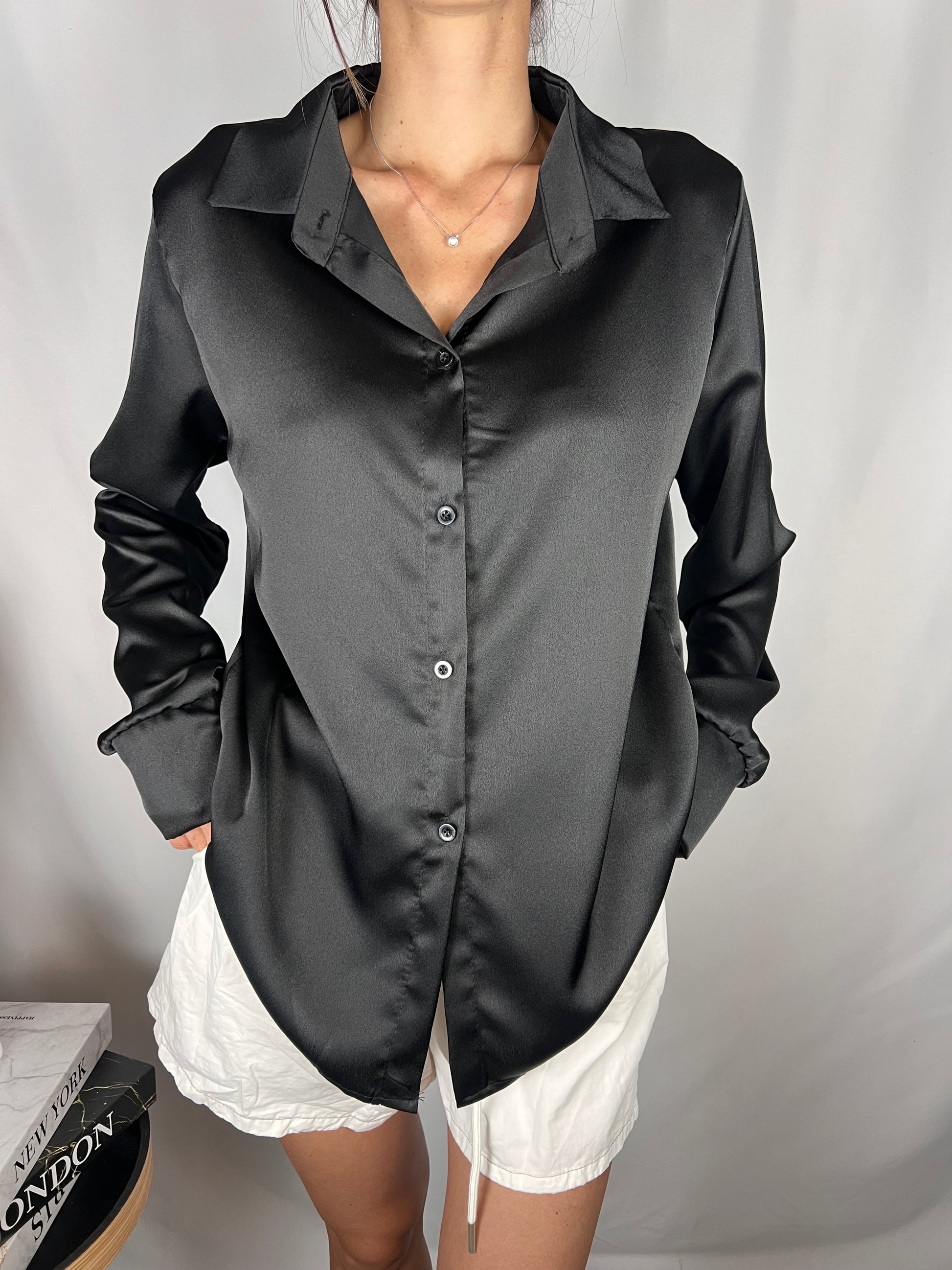 Camicia Aurèa nera