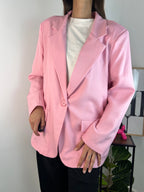 Blazer rosa over