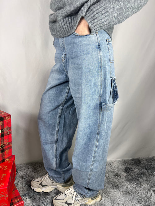 Baggy jeans chiaro