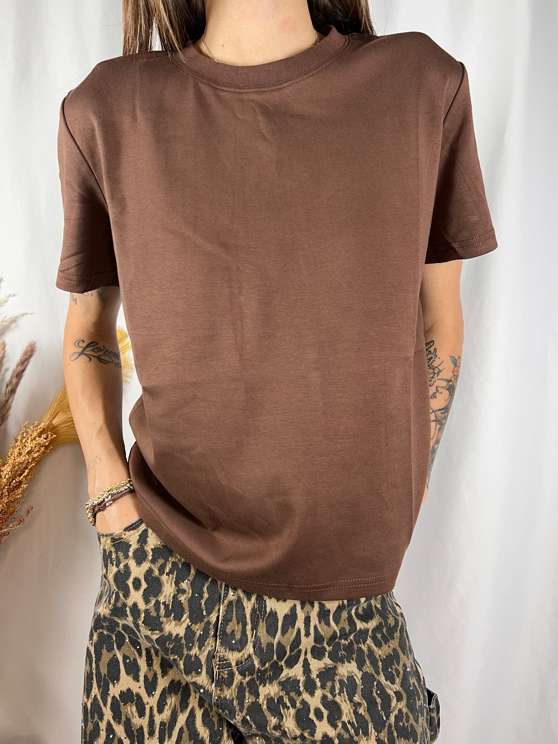 T-shirt BROWN