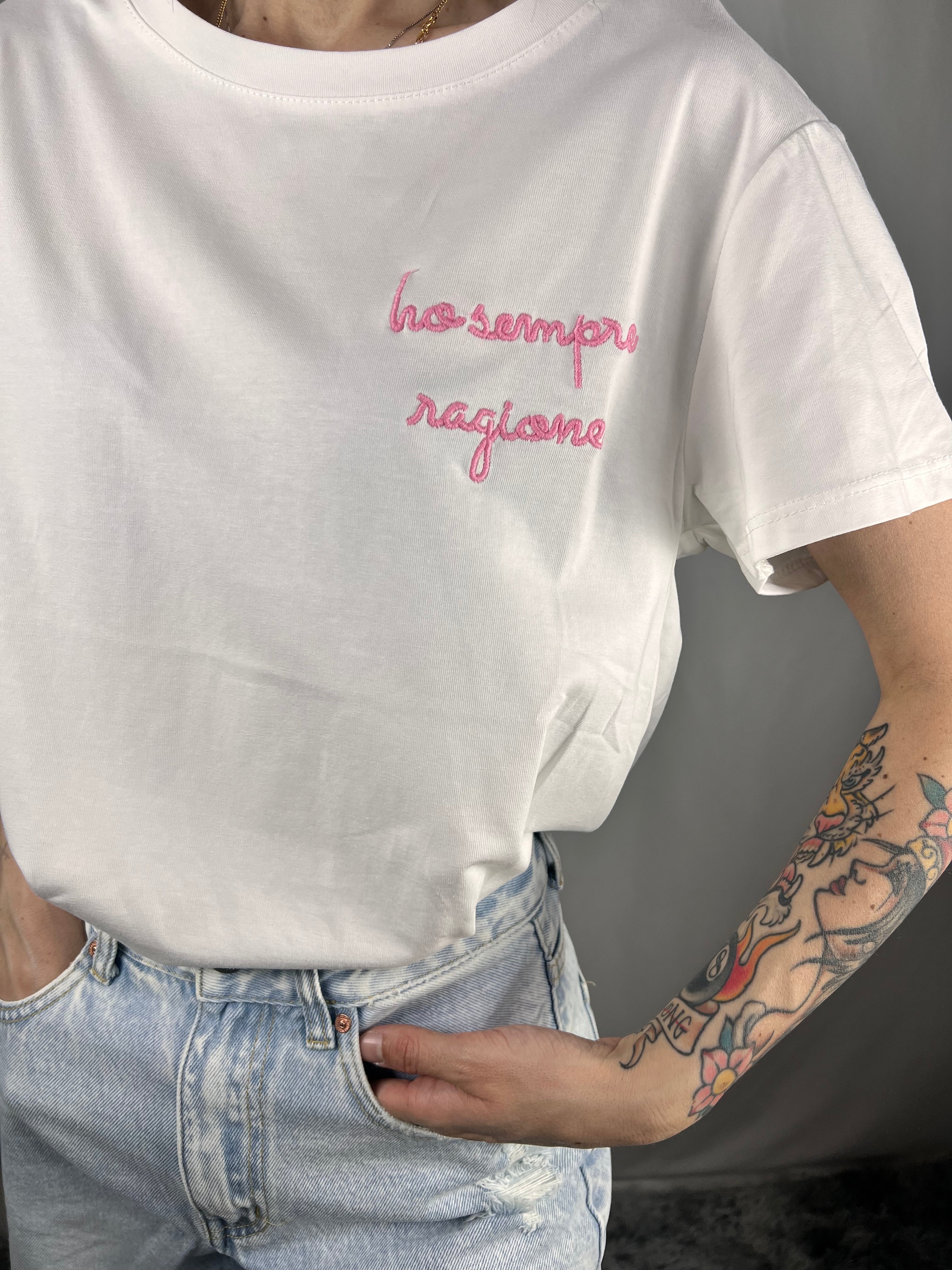 T-shirt Ho sempre ragione