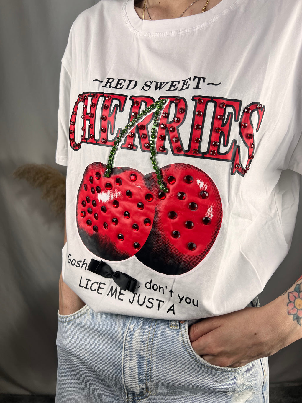T-shirt con Ciliegie