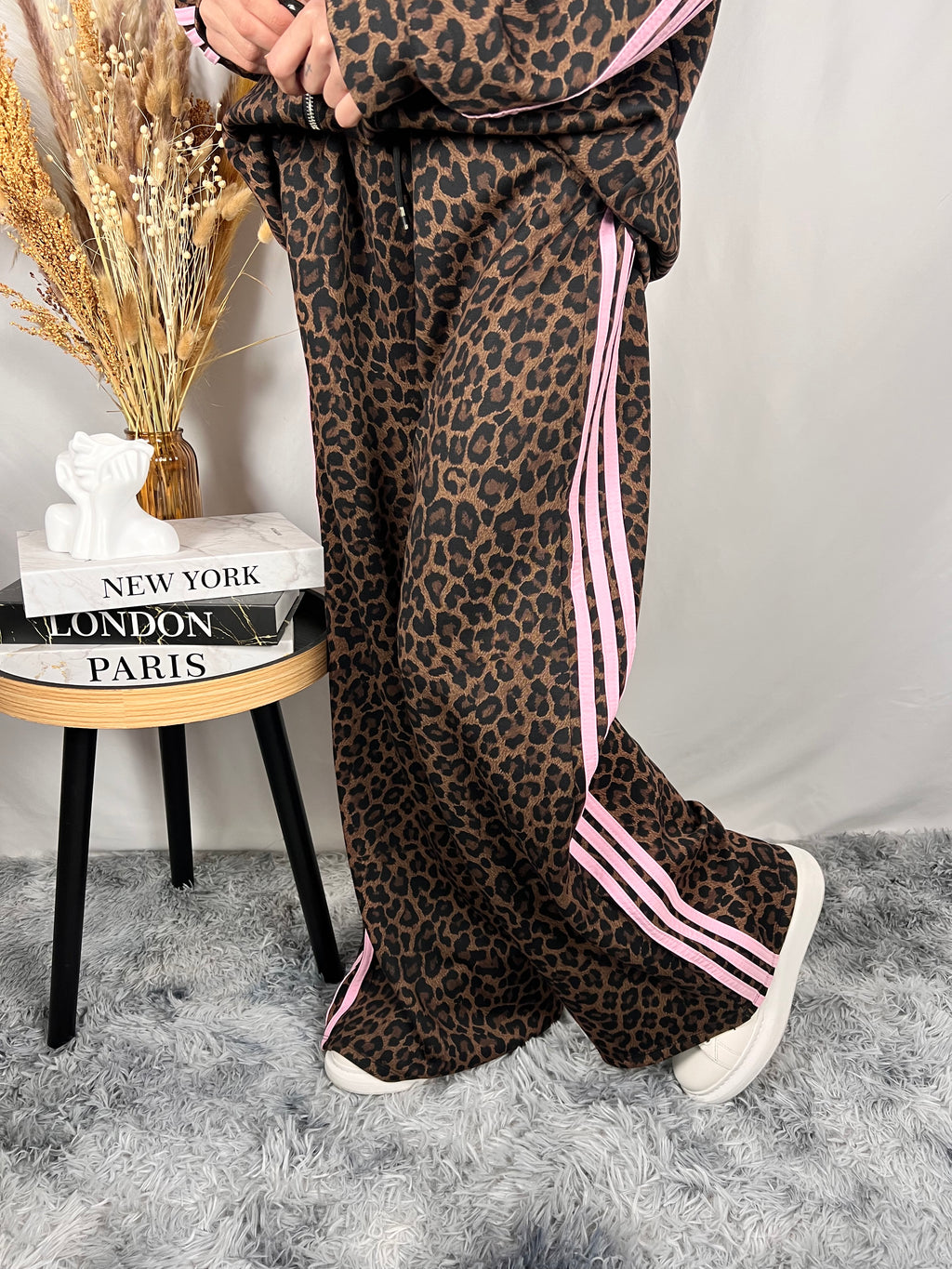 Completo Leopard e Pink