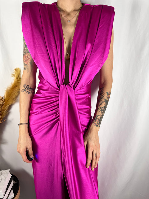 Abito fucsia
