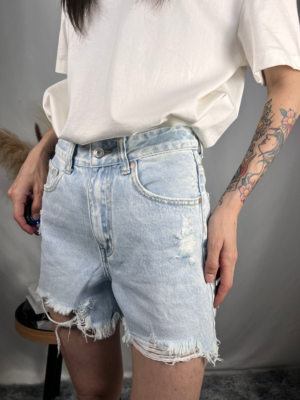Shorts Basic Jeans