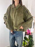 Giacca Velluto Green