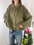 Giacca Velluto Green