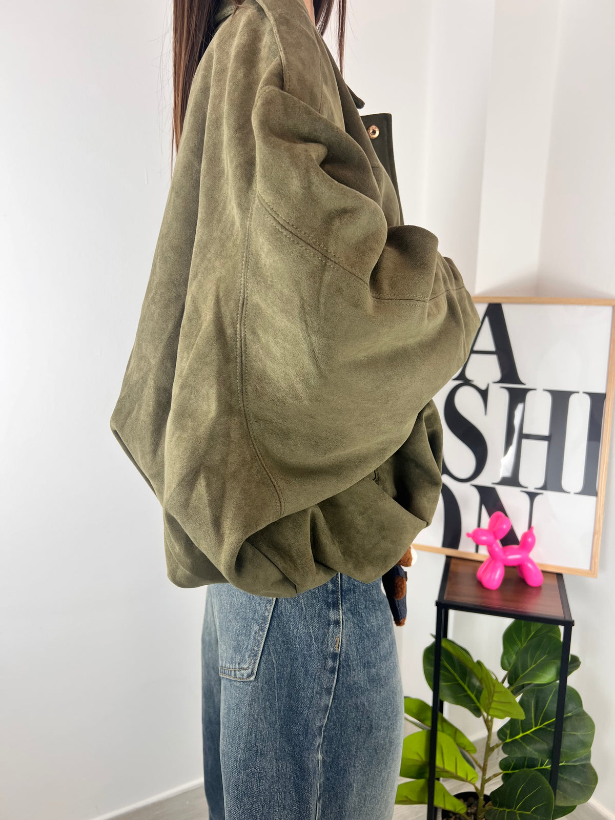 Giacca Velluto Green