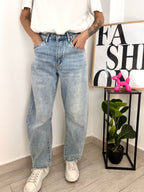 Jeans ballon chiaro