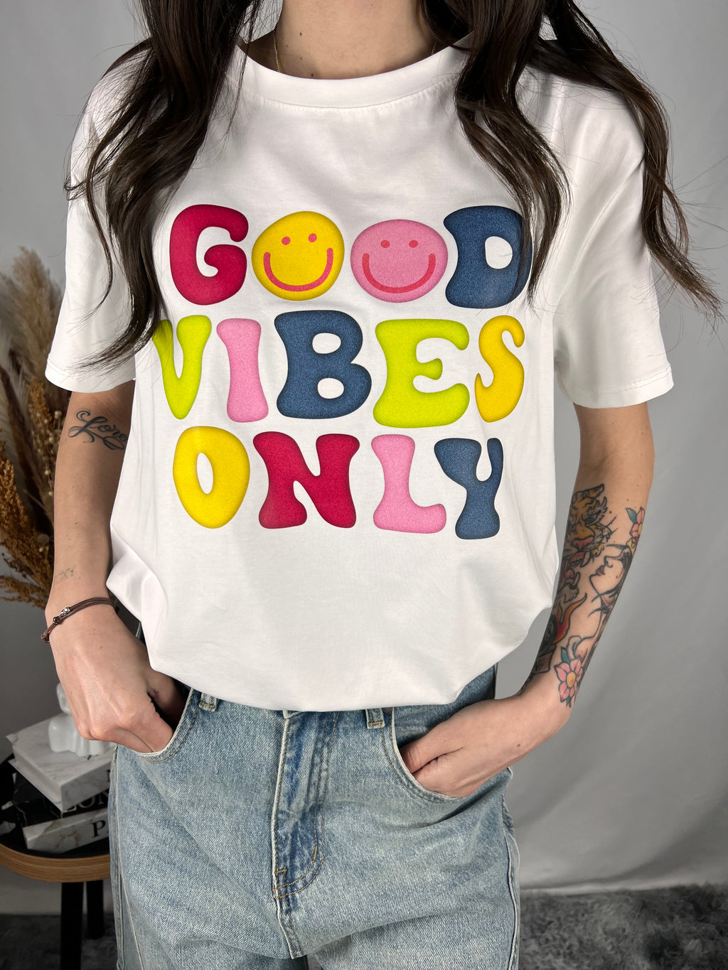 T-shirt GOOD VIBES ONLY