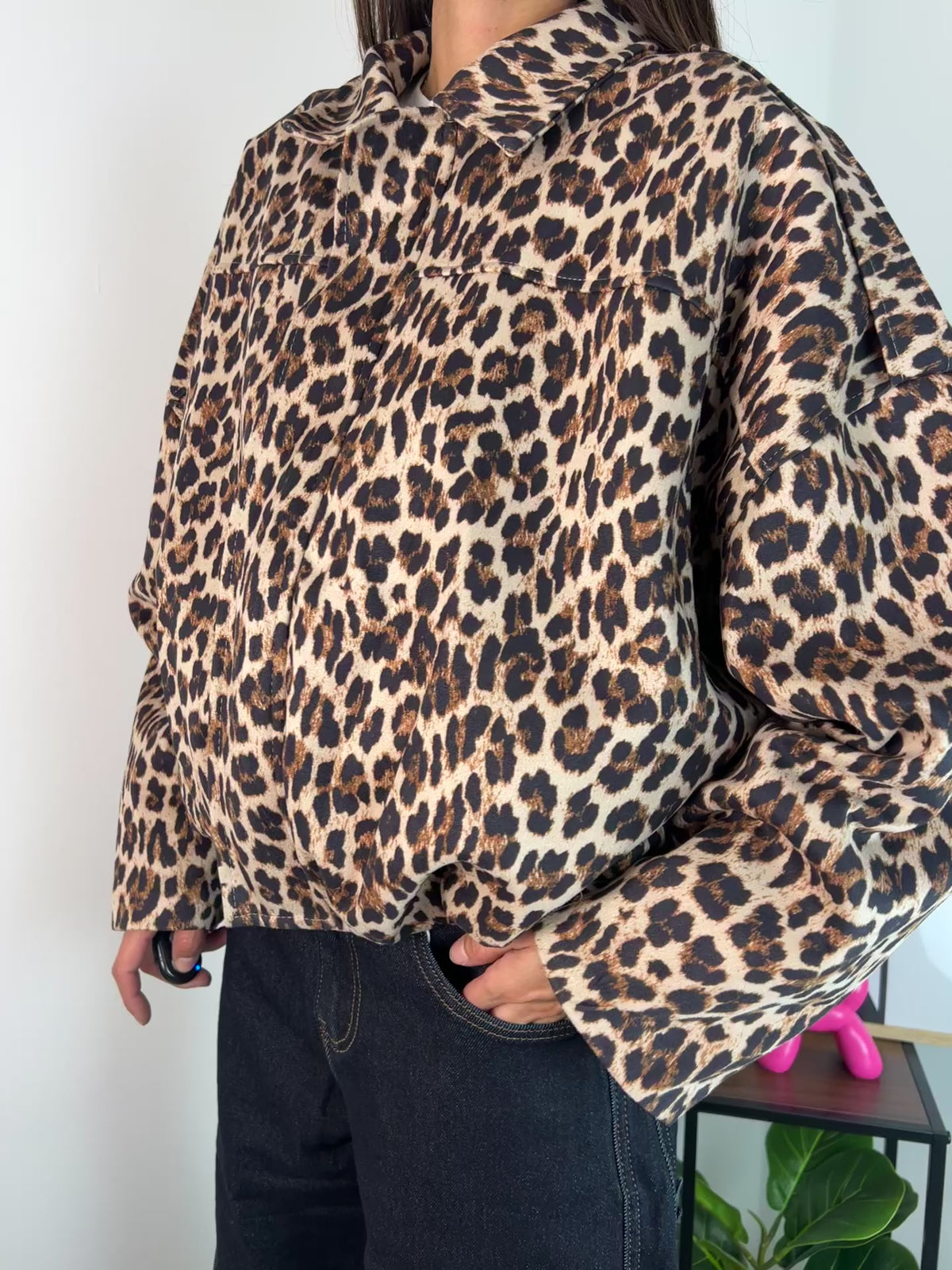 Giacca Leopard