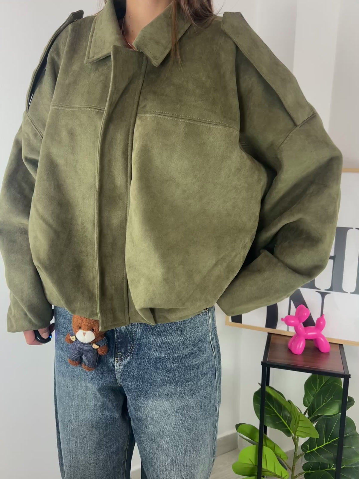 Giacca Velluto Green