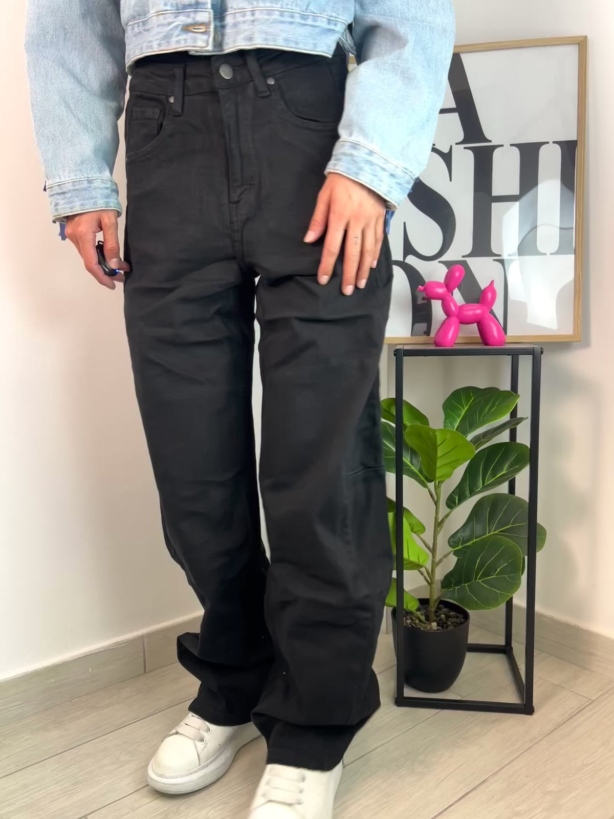Jeans Baggy Black Classic