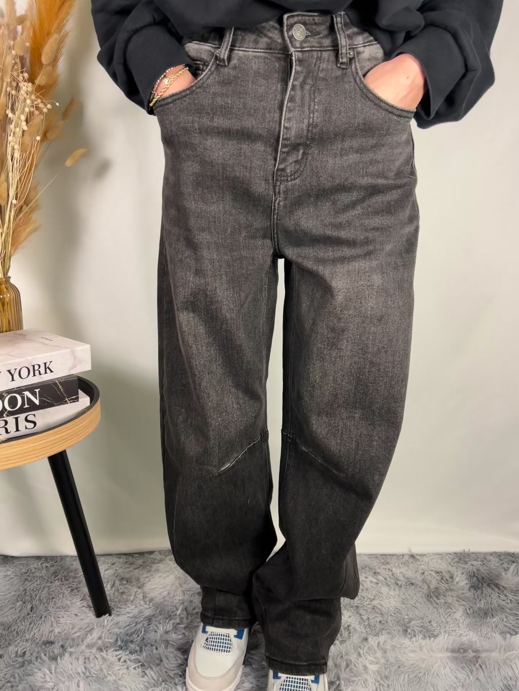 Ballon jeans nero
