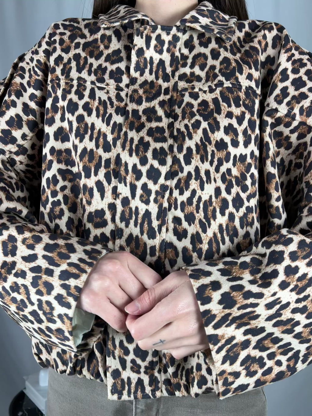 Giacca Leopard