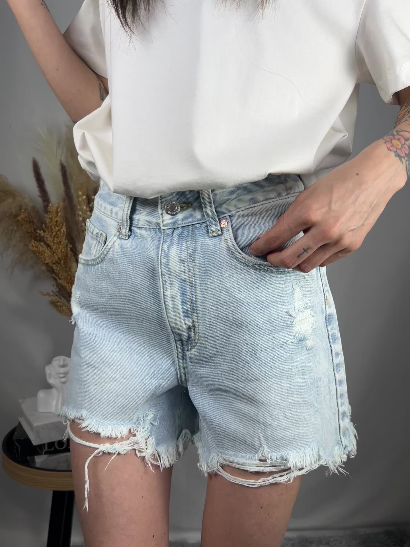 Shorts Basic Jeans
