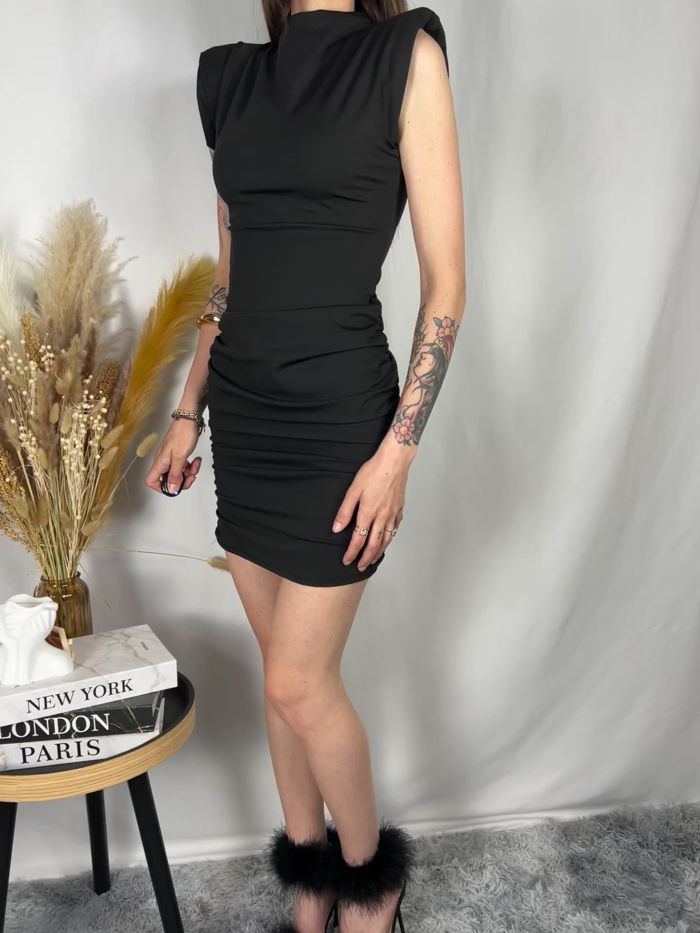Mini dress Black