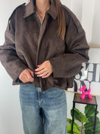 Giacca Velluto Brown